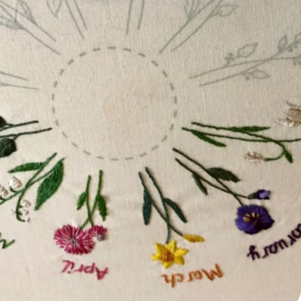 Taller - Muestrario de flores