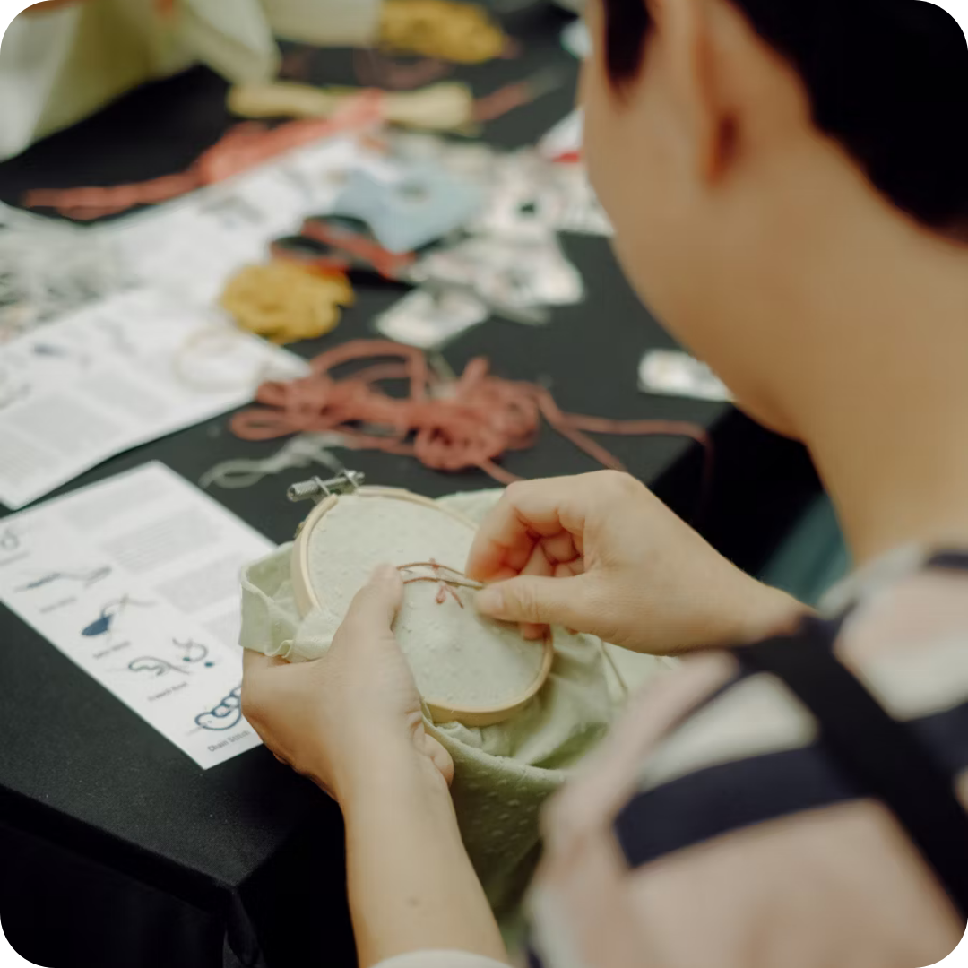 Formación en Bordado Artístico & Creatividad Visual