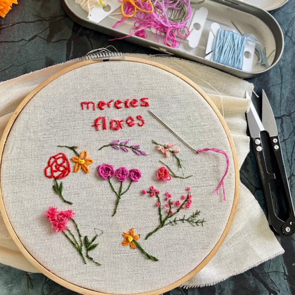 Taller - Muestrario de flores